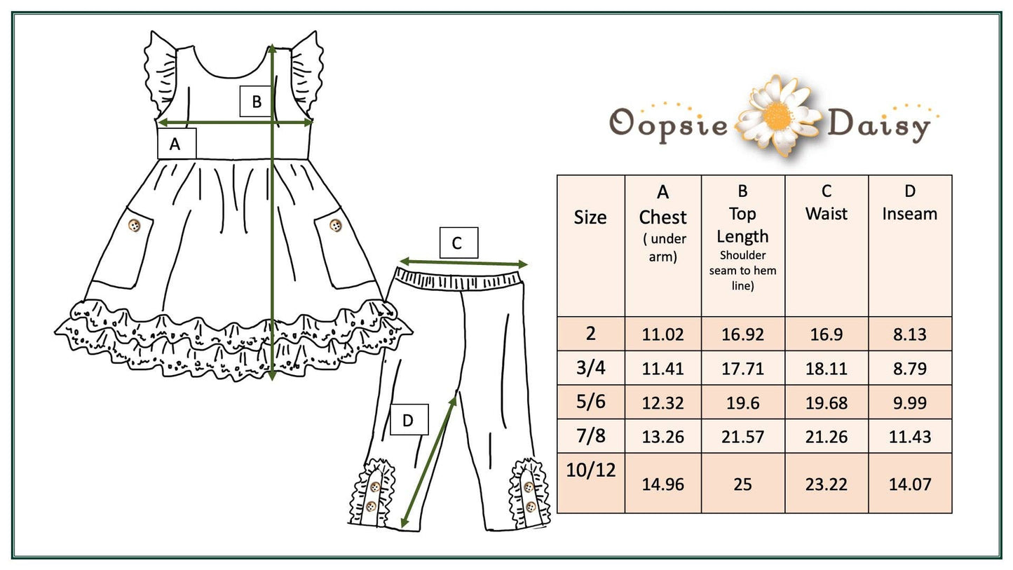 Lavender Gingham & Floral Capri Ruffle Set