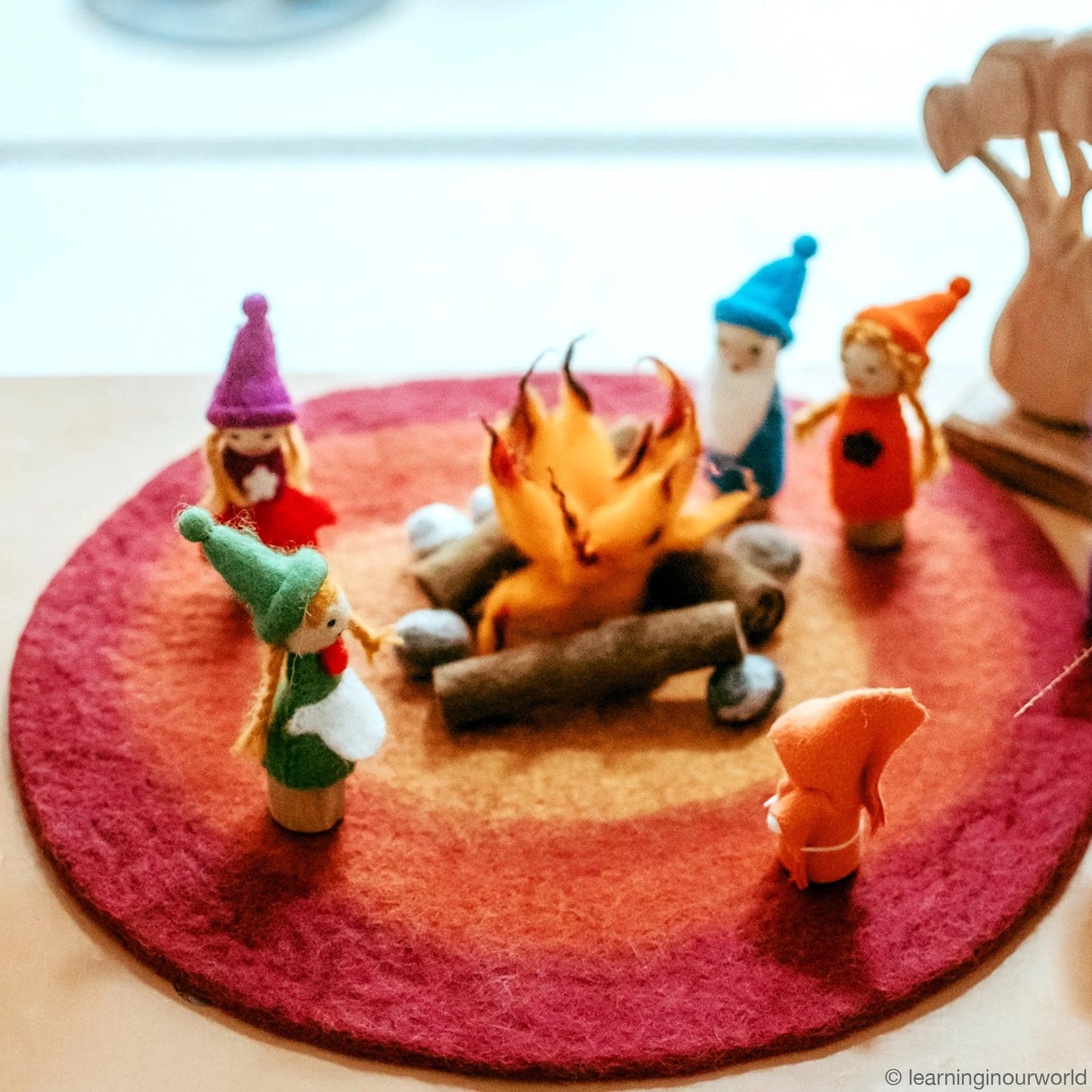 Felt Campfire Play Mat
