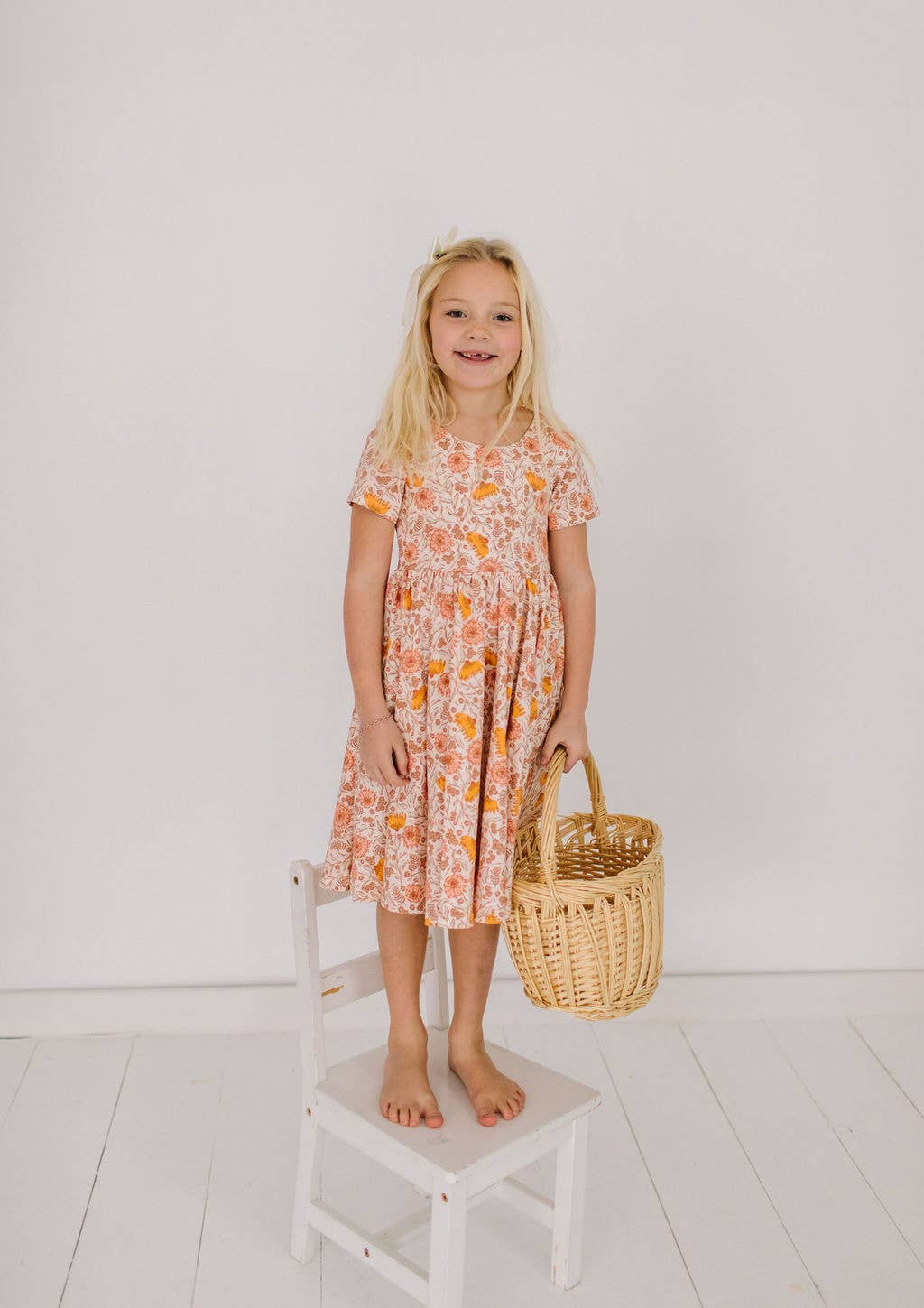 Classic Twirl Dress in Boho Floral