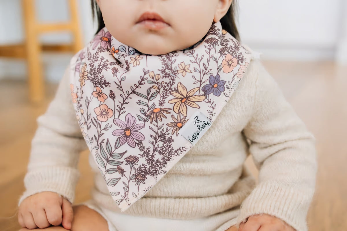 Flora Bandana Bib Set