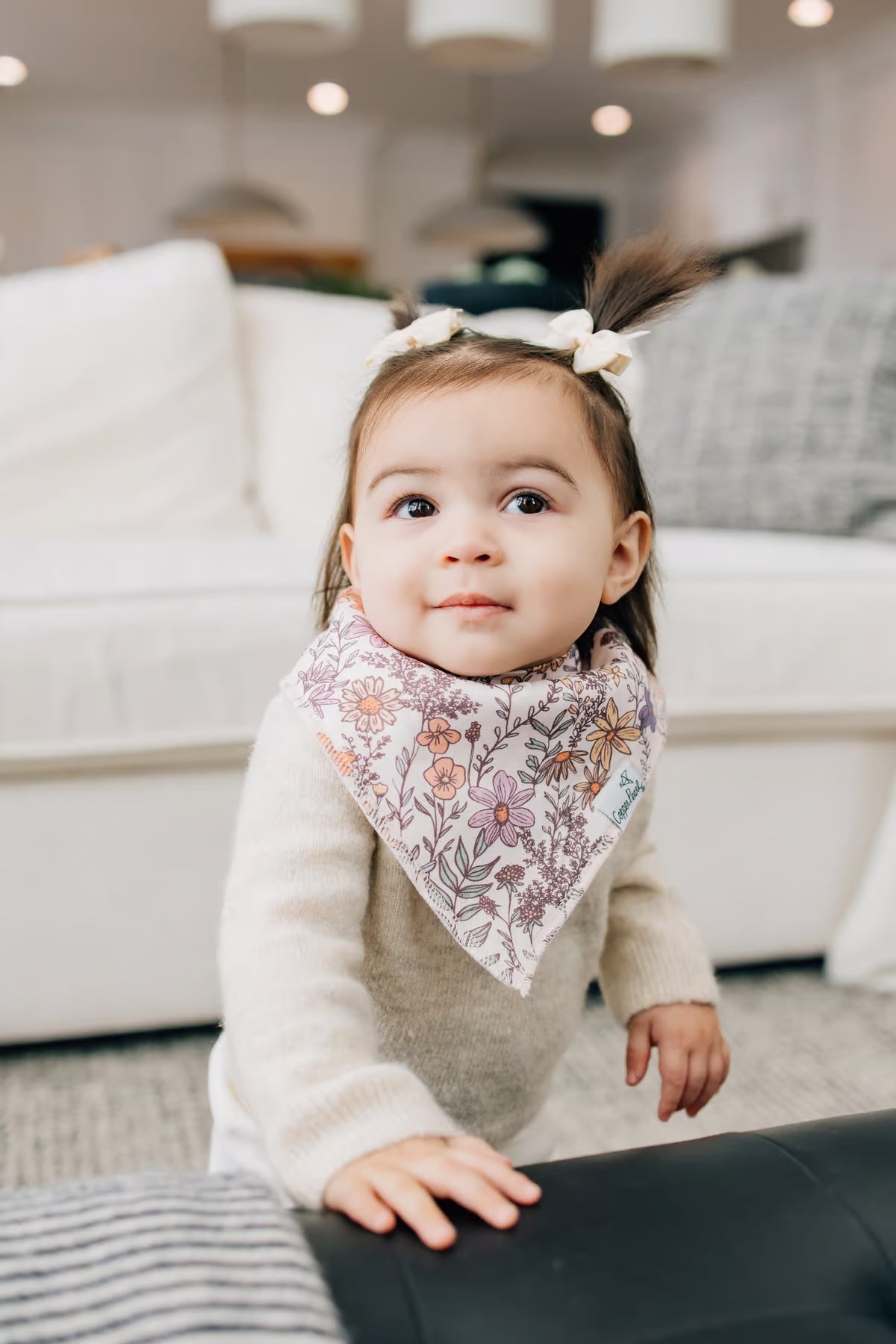 Flora Bandana Bib Set