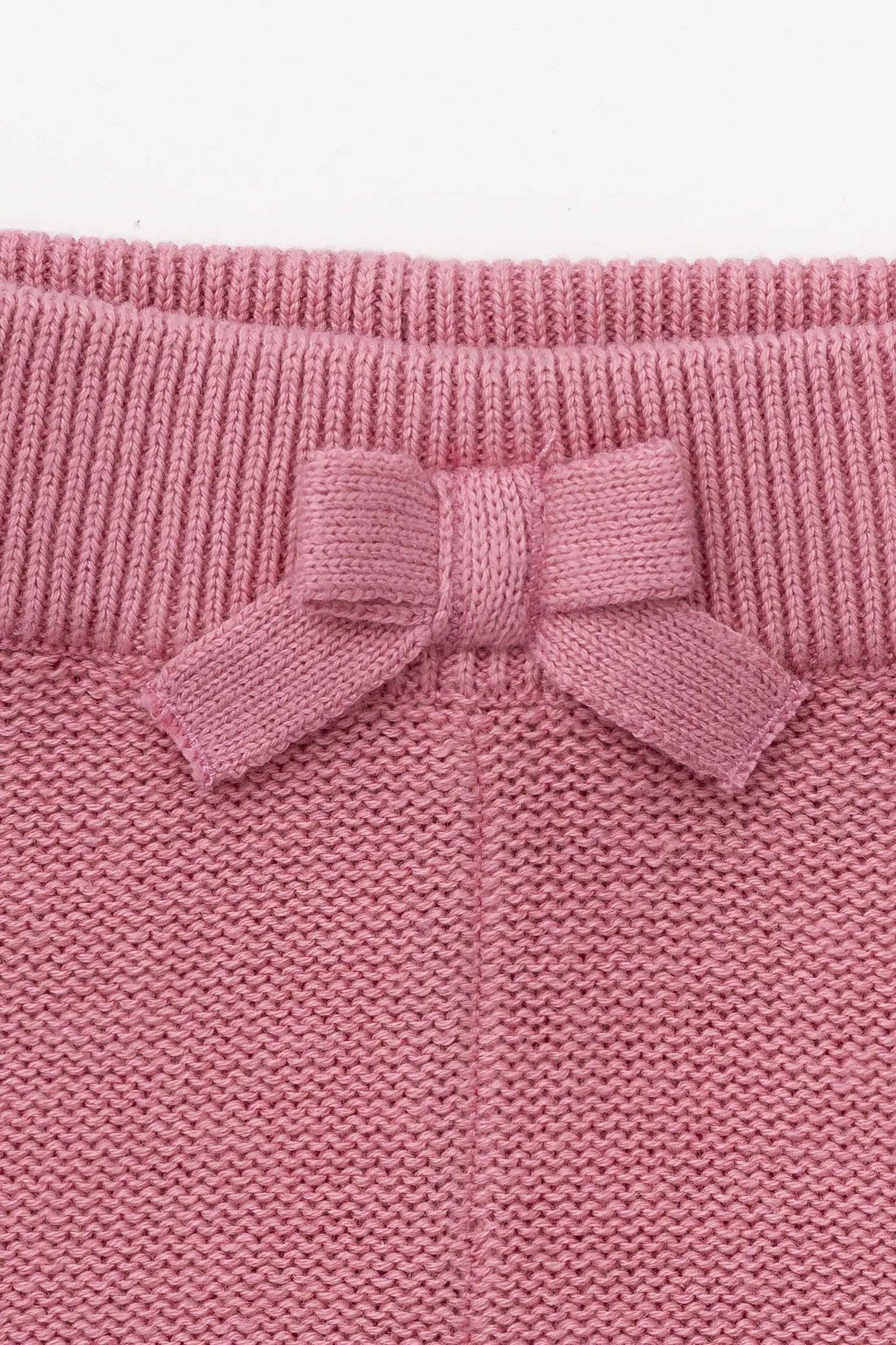 Mauve Organic Knit 2 Pc. Set
