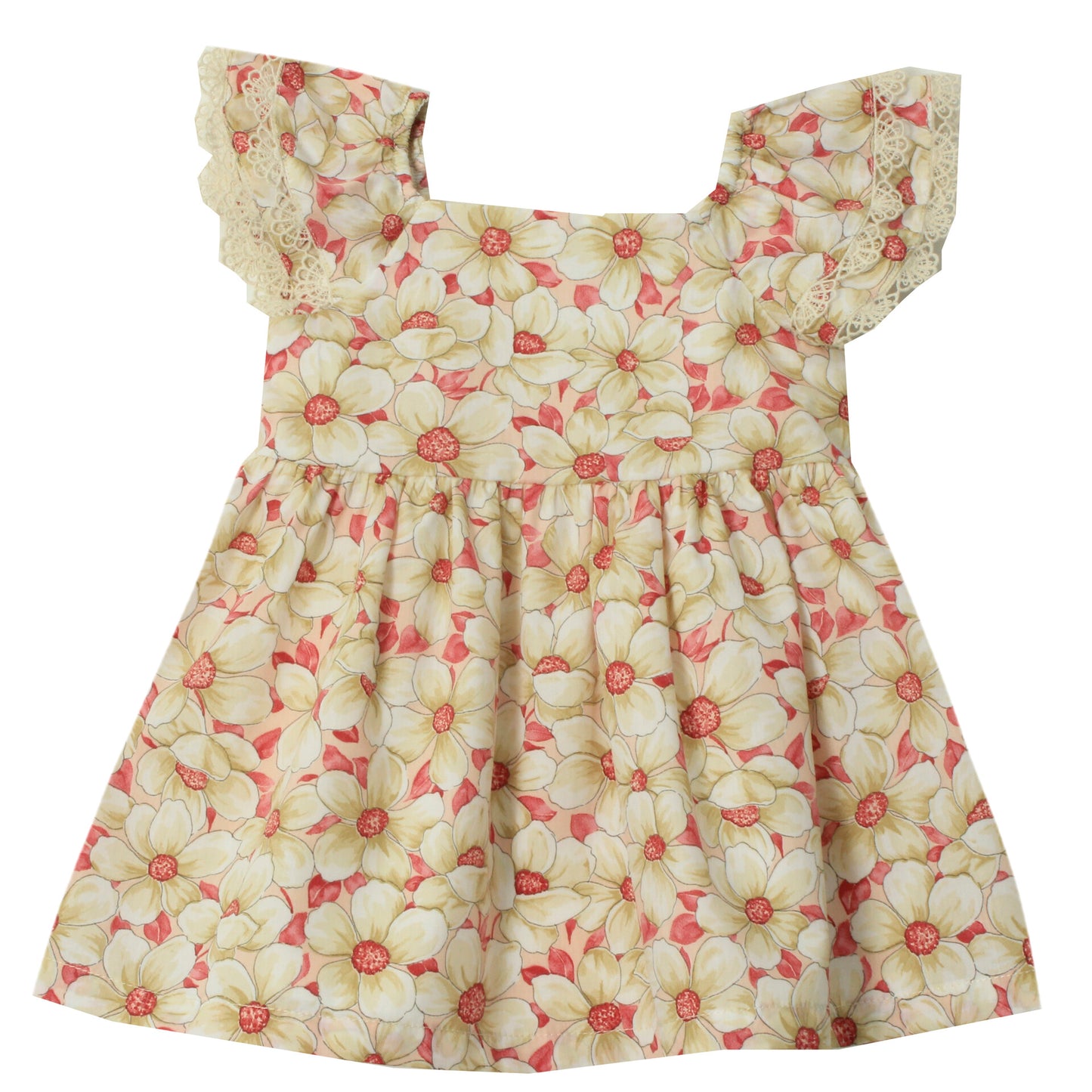 Pink Floral Dress