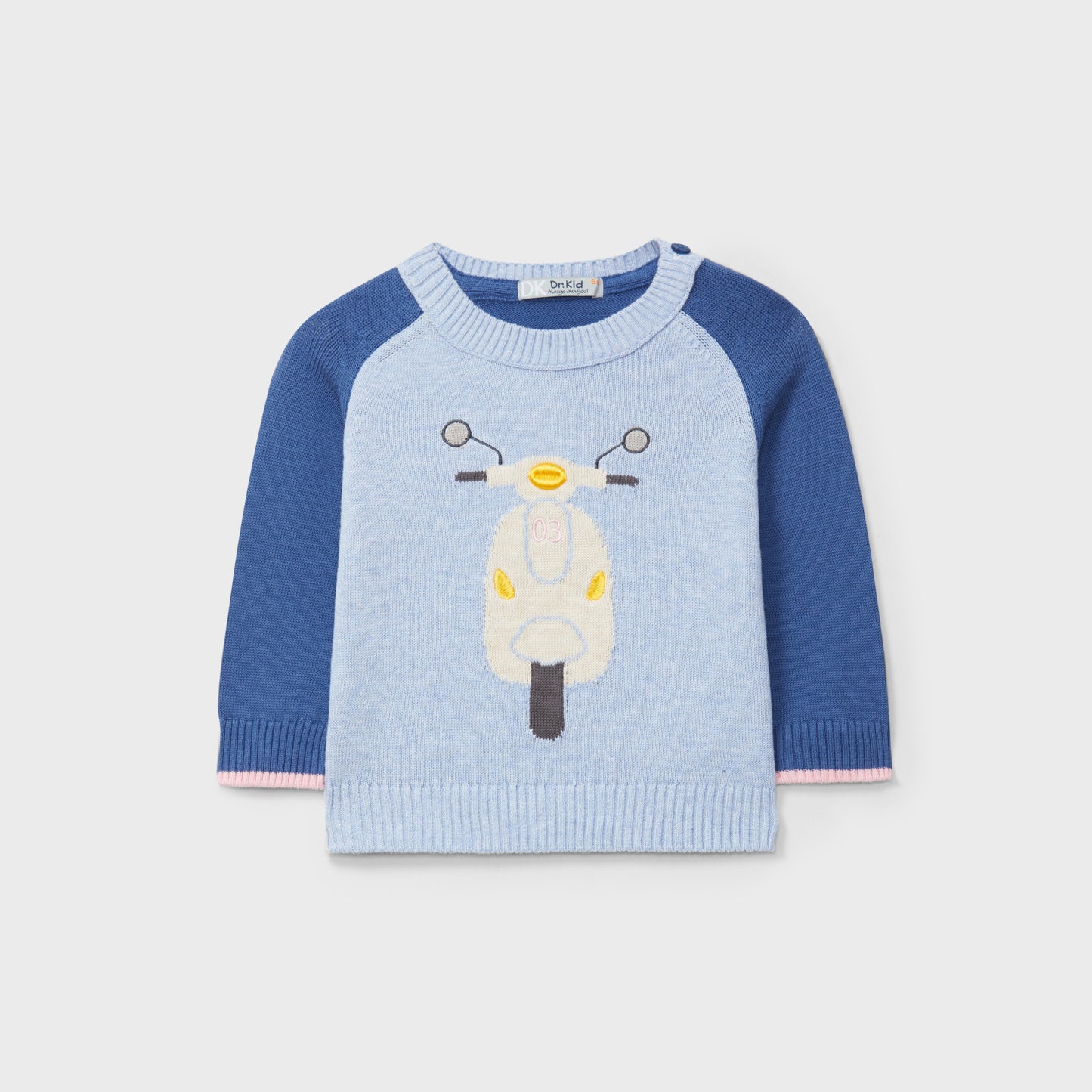 DK527 Boys' Motorbike Sweater