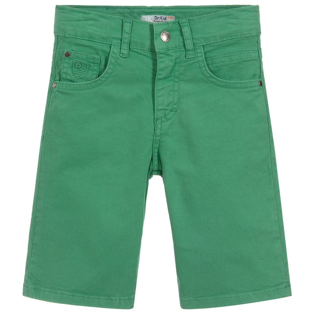 DK52 Boys' Green Shorts
