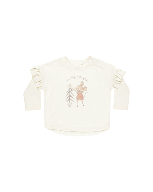 Ruffle Mouse Tee