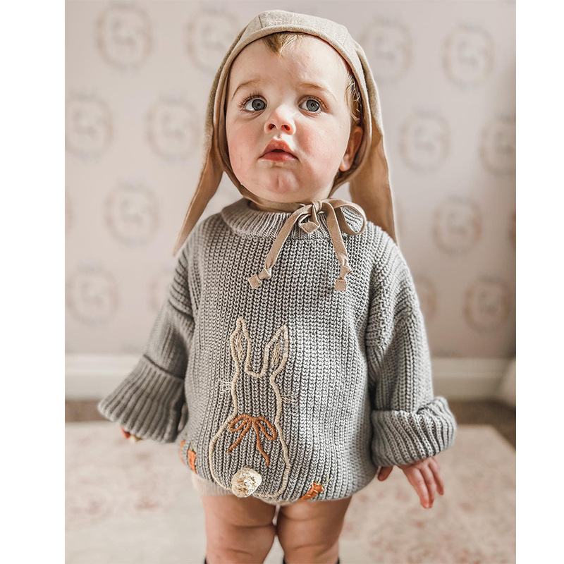 Bunny Knitted-Sweater