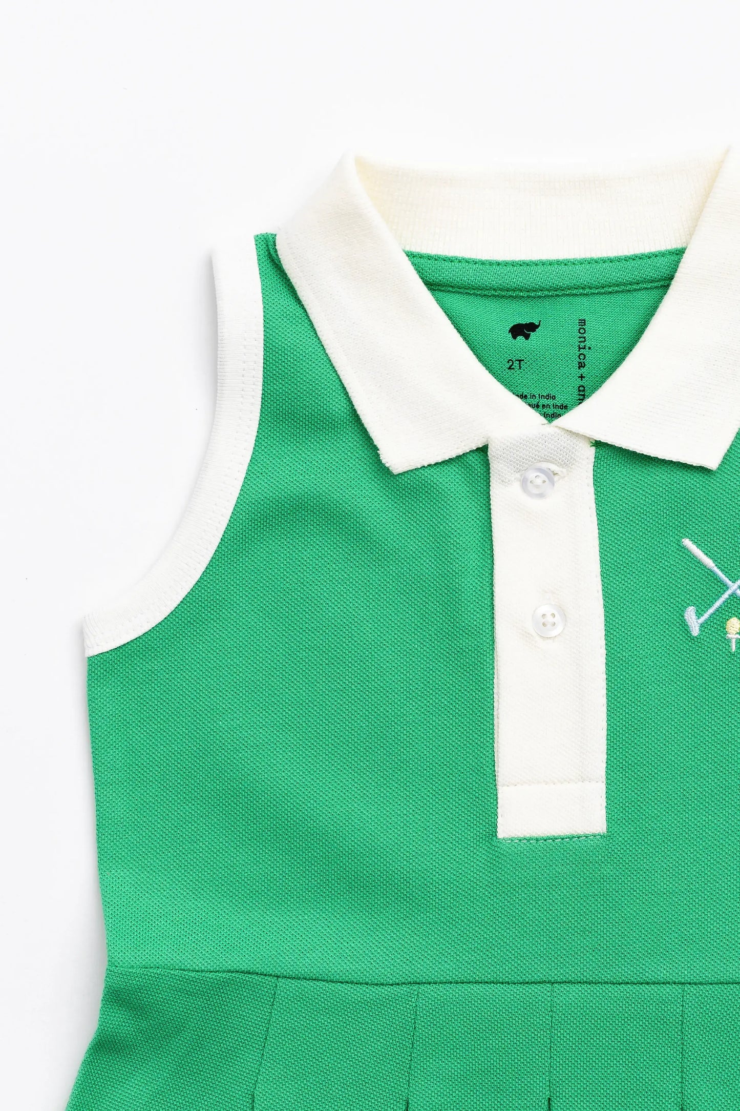 Pleated Golf Day Dress