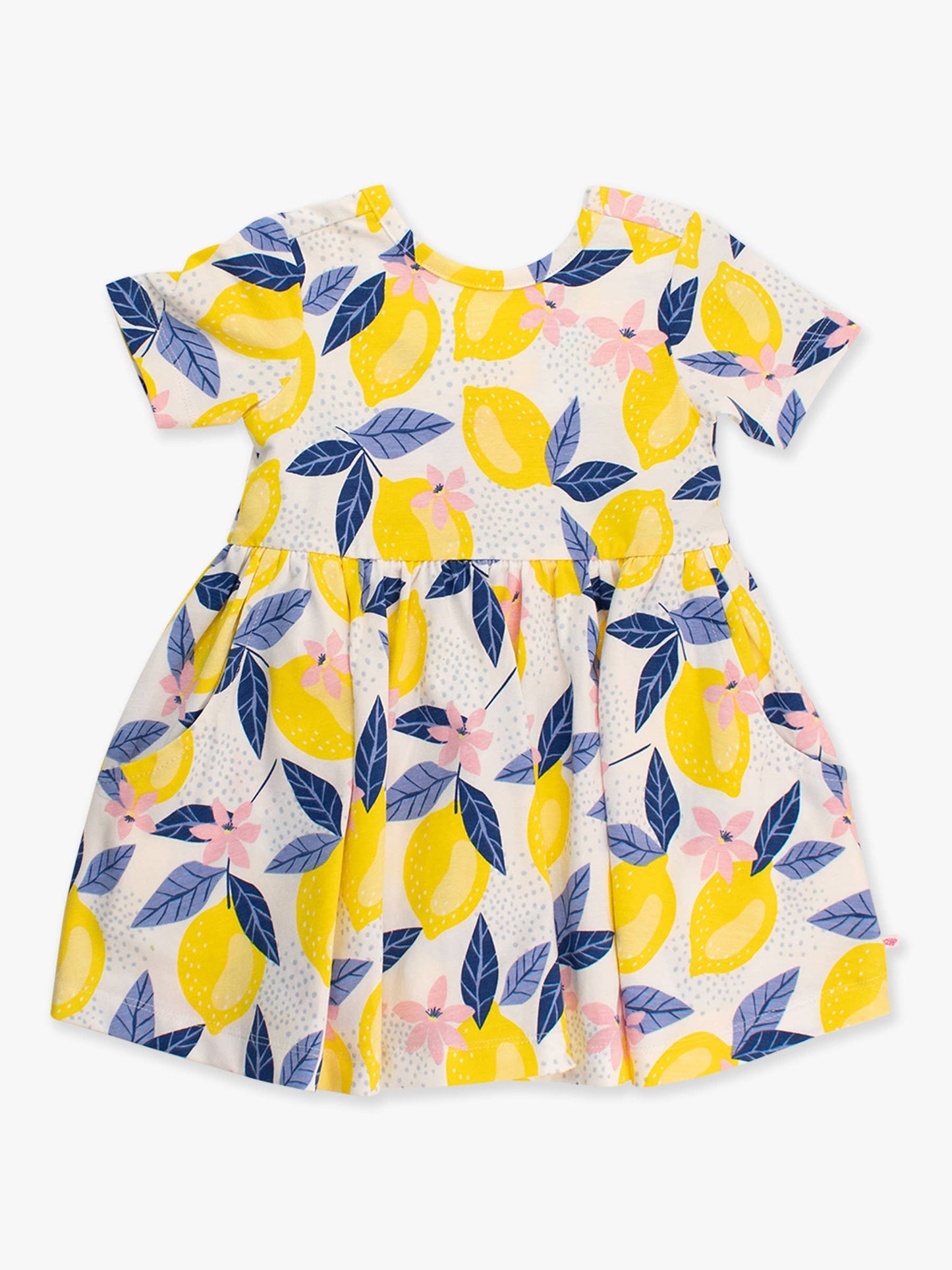 Lemon Capri Knit Twirl Dress