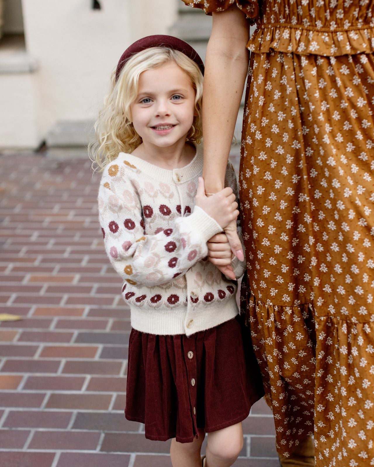 Floral Jacquard Cheyenne Cardigan