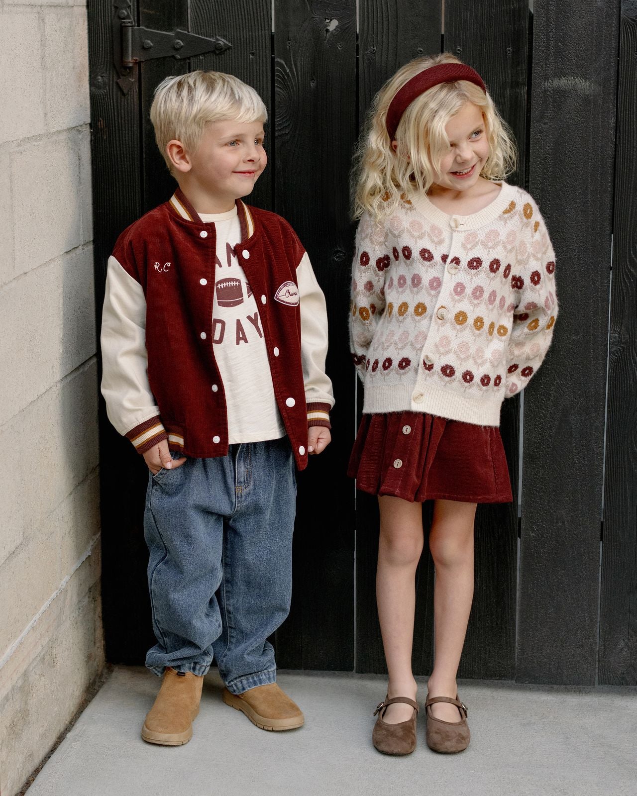 Burgundy Varsity Jacket