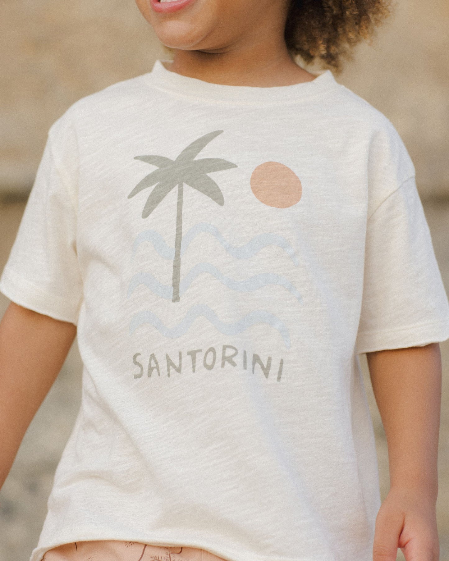 Raw Edge Santorini Tee