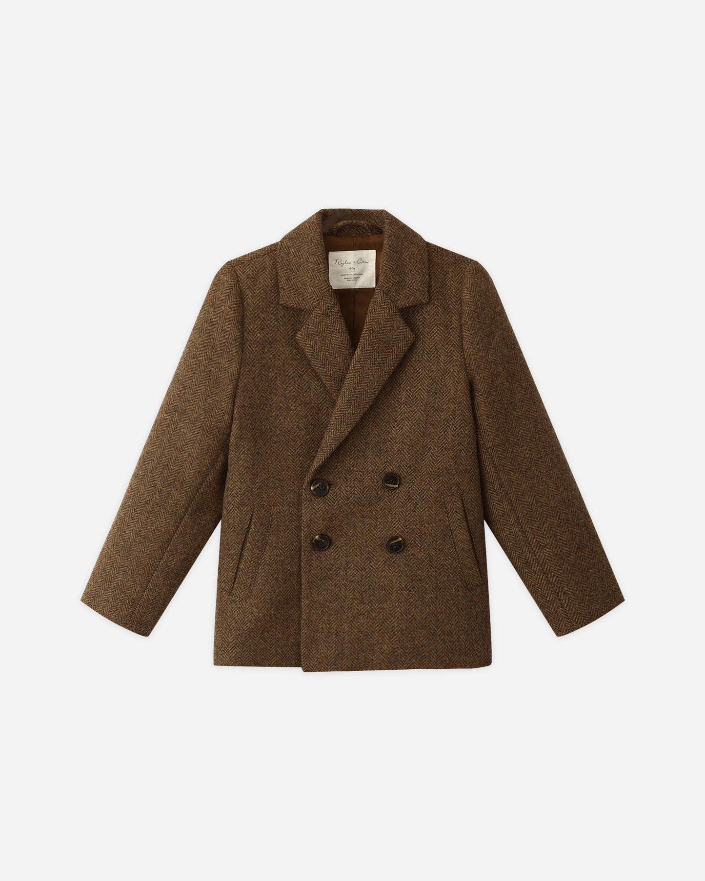Rustic Double Breasted Blazer
