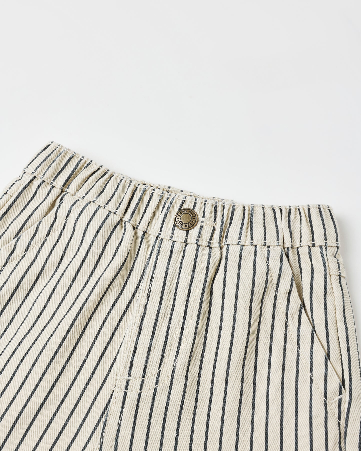 Baggy Navy Pinstripe Pants