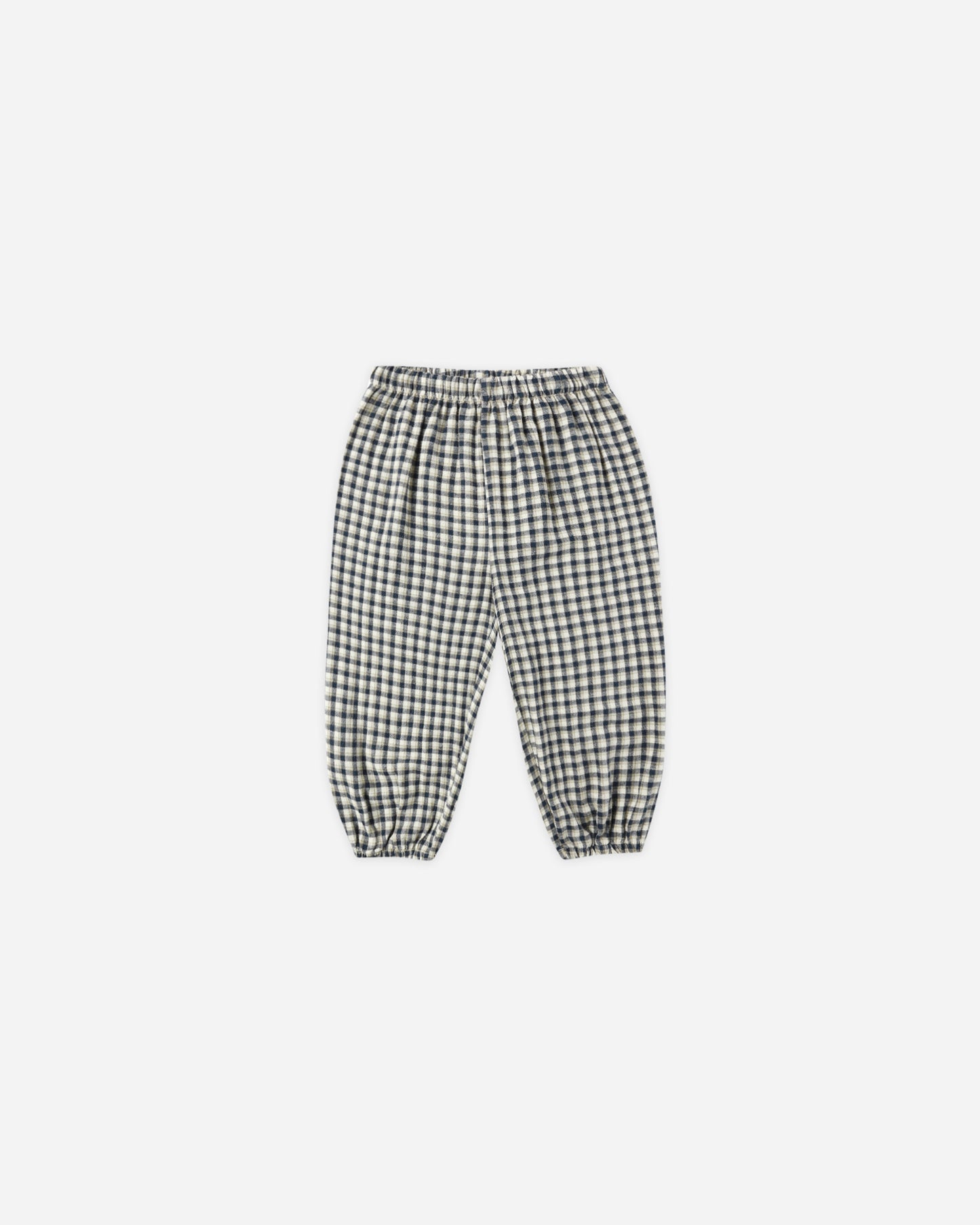 Parachute Navy Check Pants