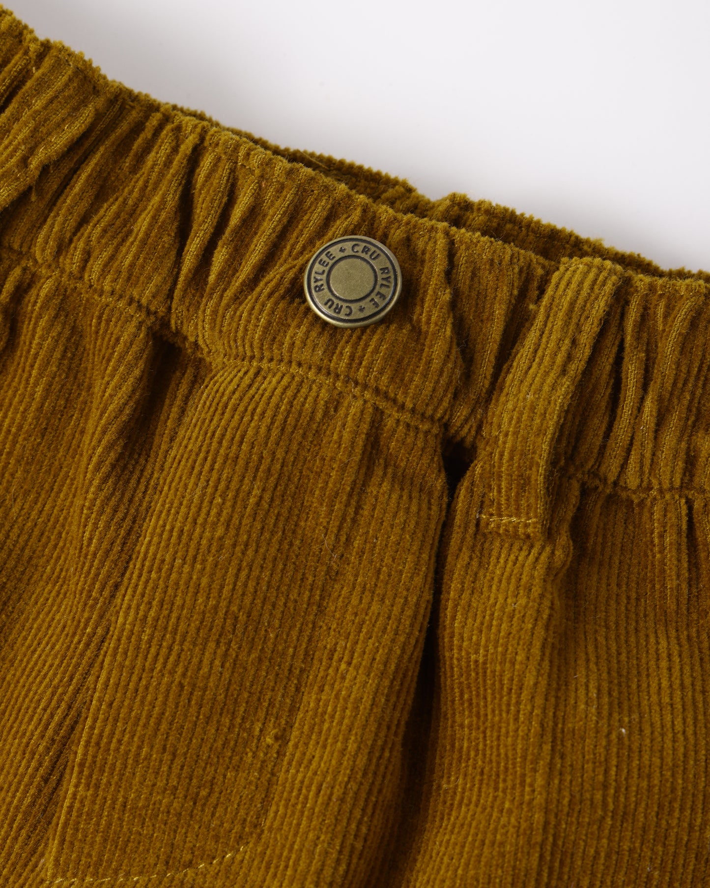 Relaxed Golden Cargo Pants