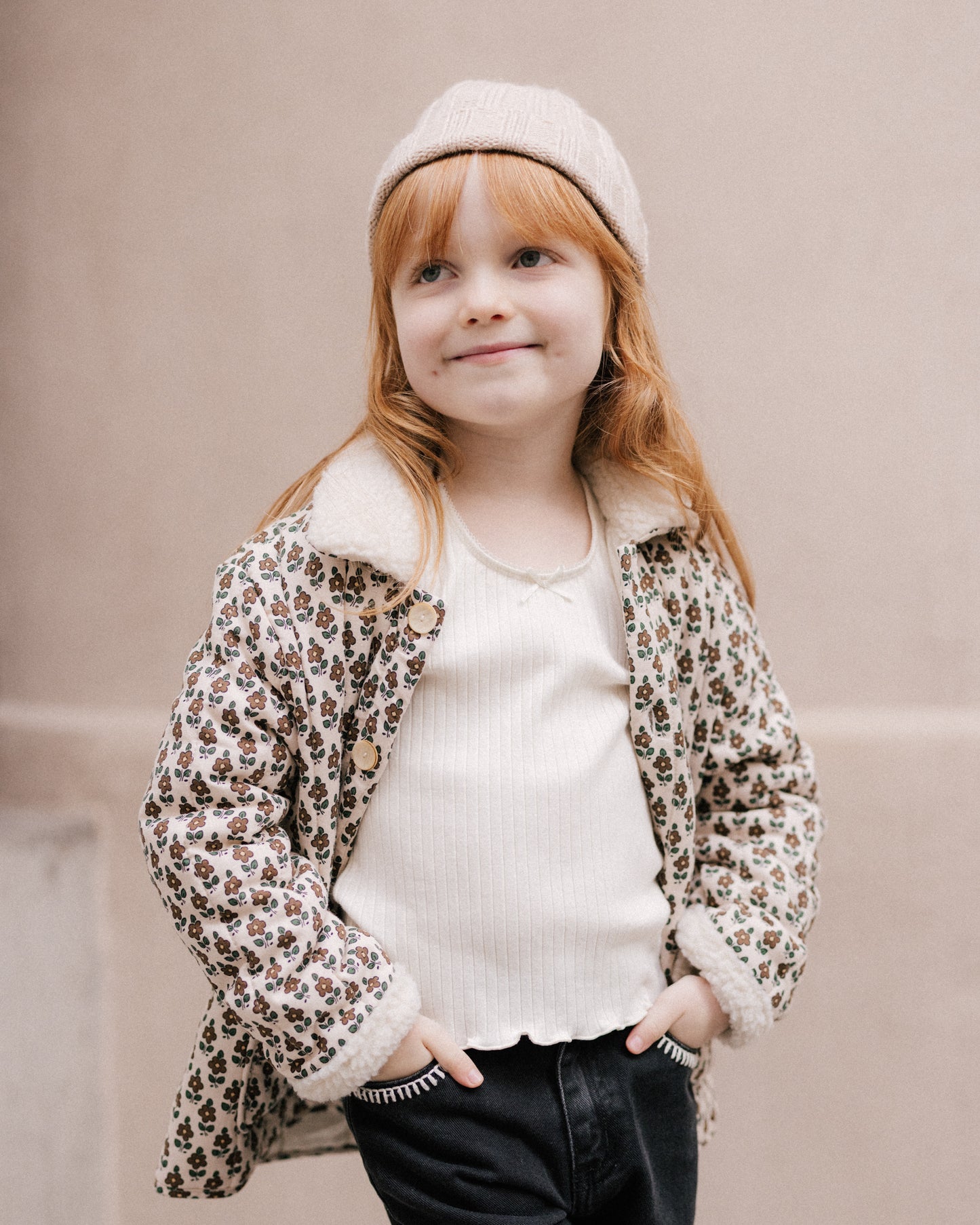 Harvest Floral Quilted Coat