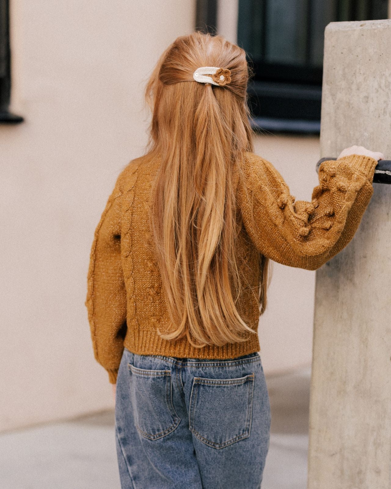 Golden Bobble Cardigan