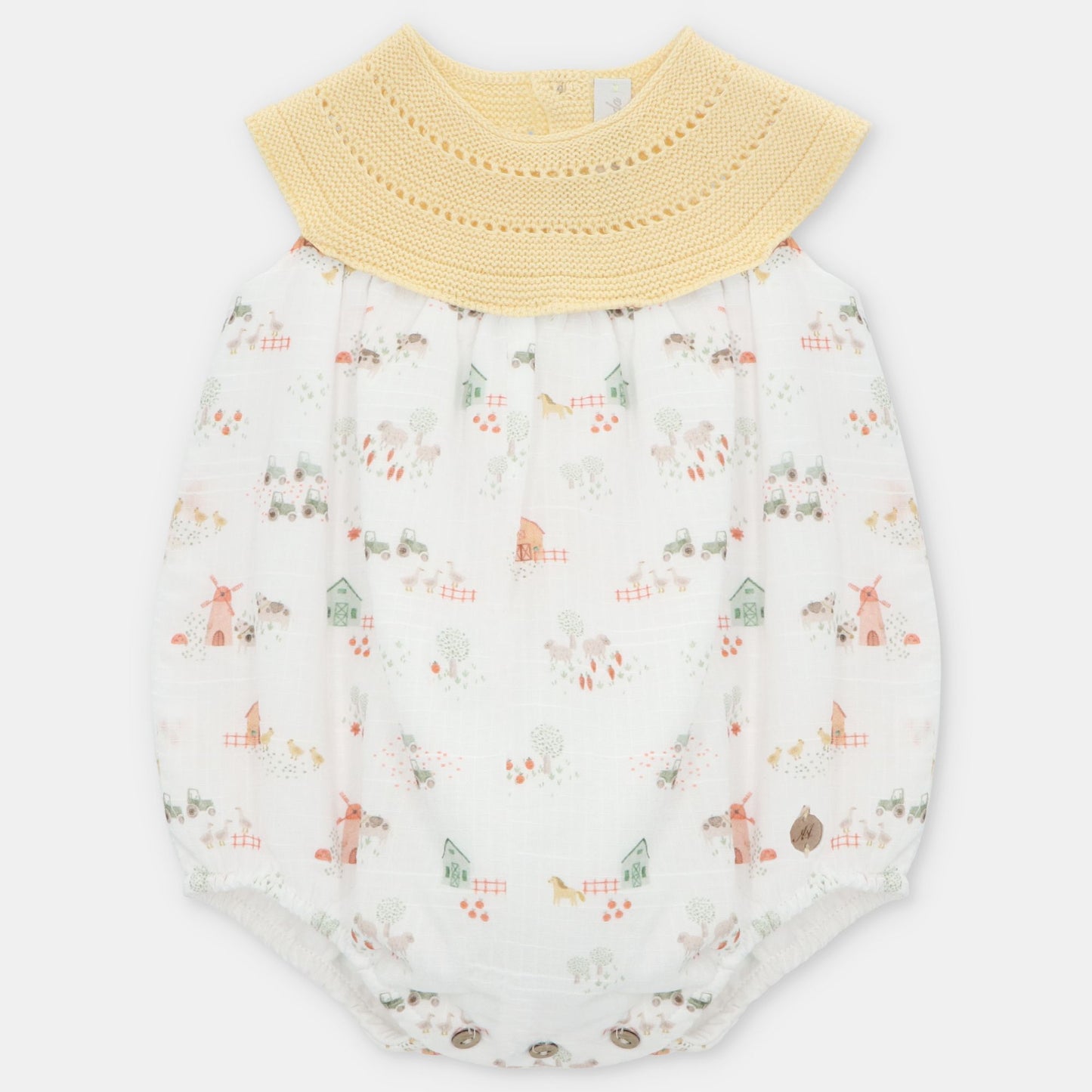 Amarillo Infant Girl Bubble