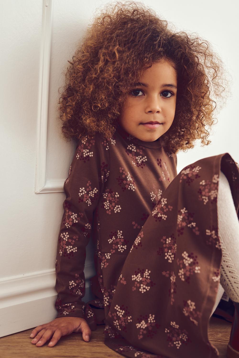 Cabernet Flora Swing Dress