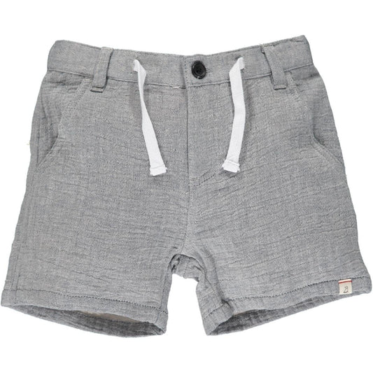 Grey Crew Gauze Shorts