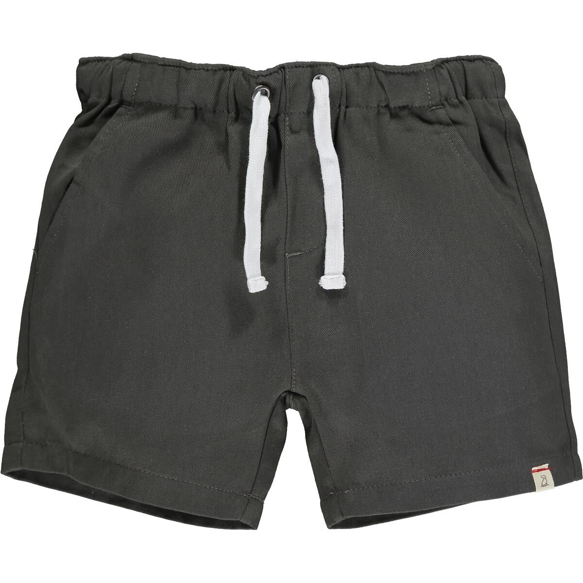 Grey Hugo Twill Shorts