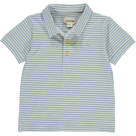 Starboard Blue and Cream Polo