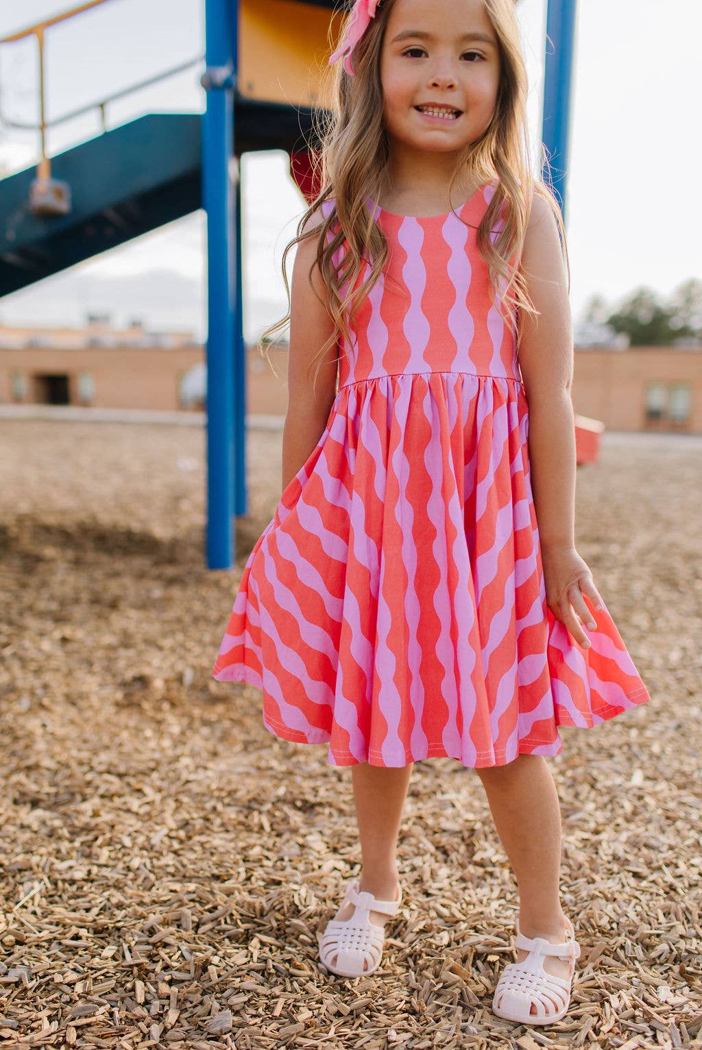 Pocket Twirl Tank Dress
