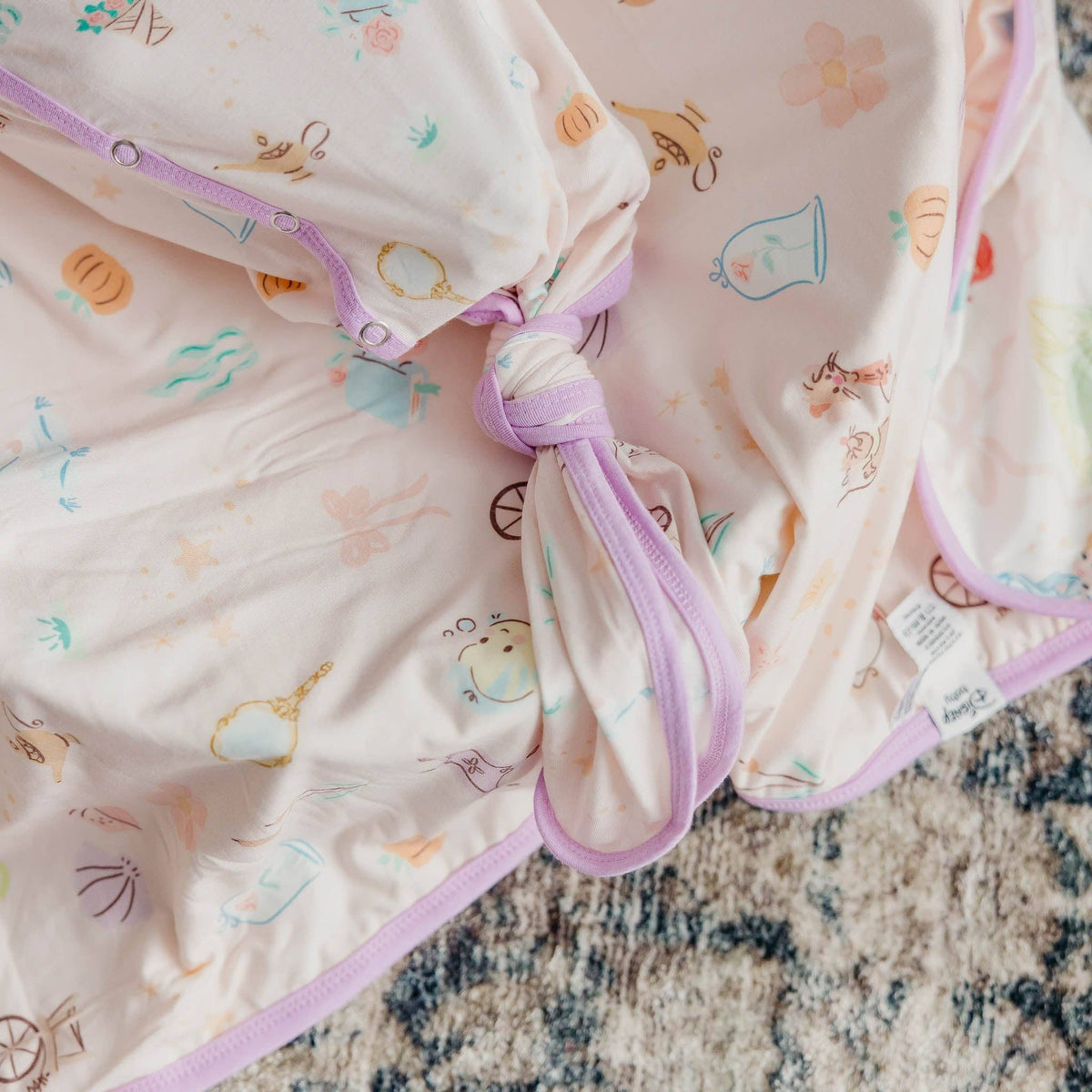 Enchanted Friends NB Knotted Gown