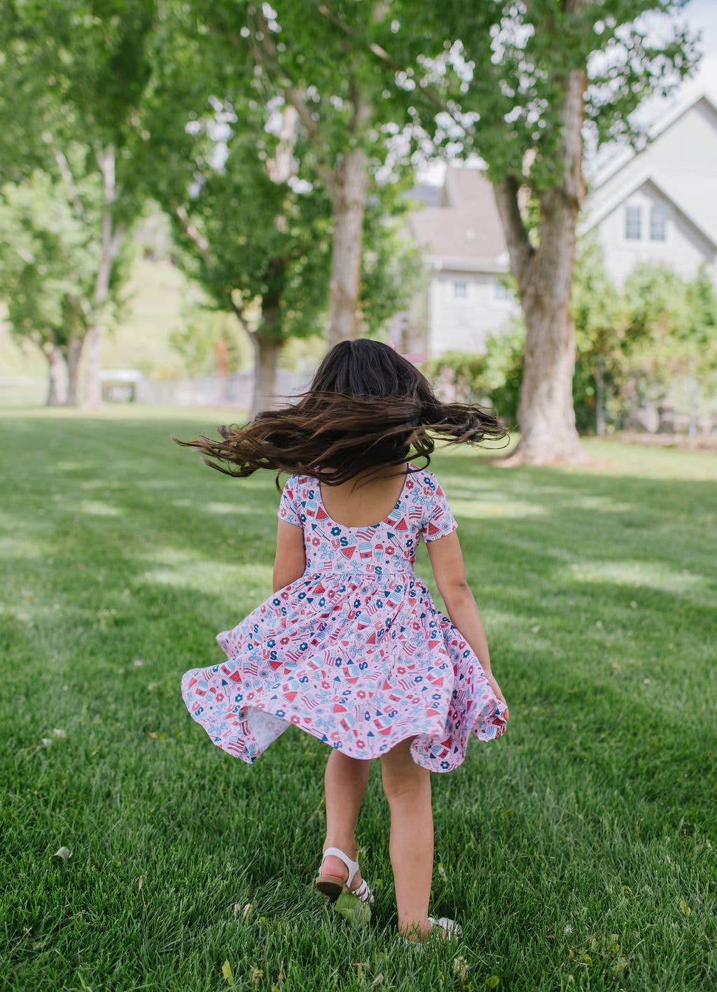 Pink Celebration Twirl Dress