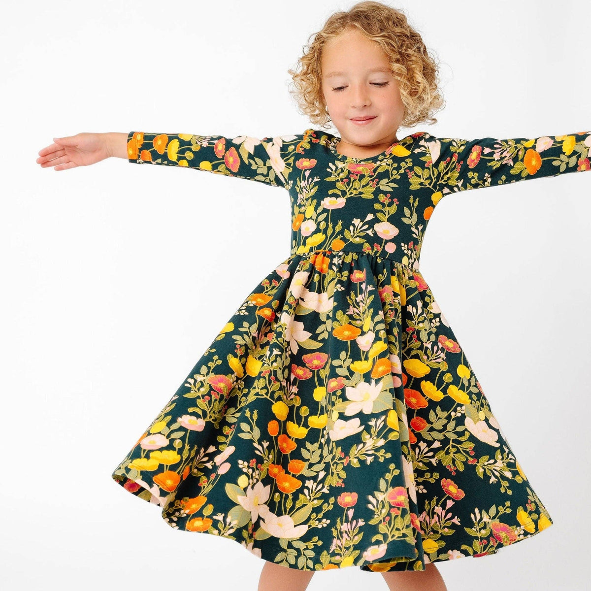 Midnight Botany Ballet Dress