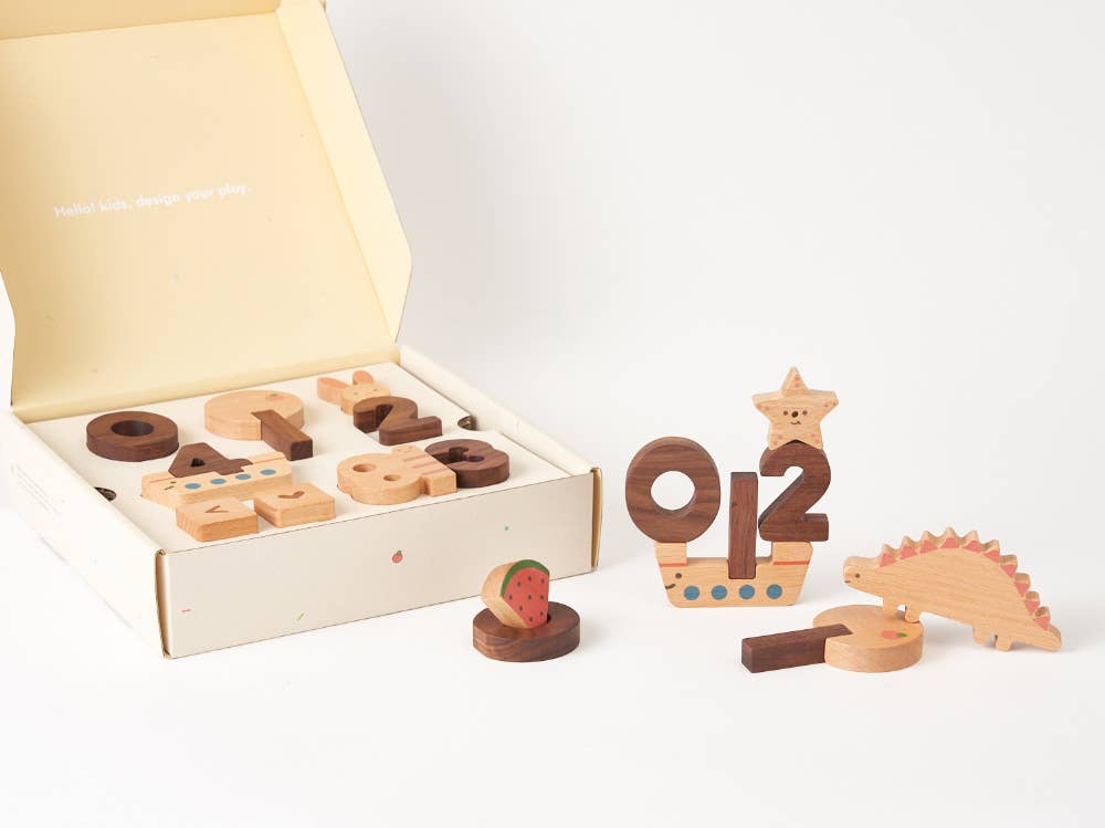 Oioiooi - Numbers Play Block Set