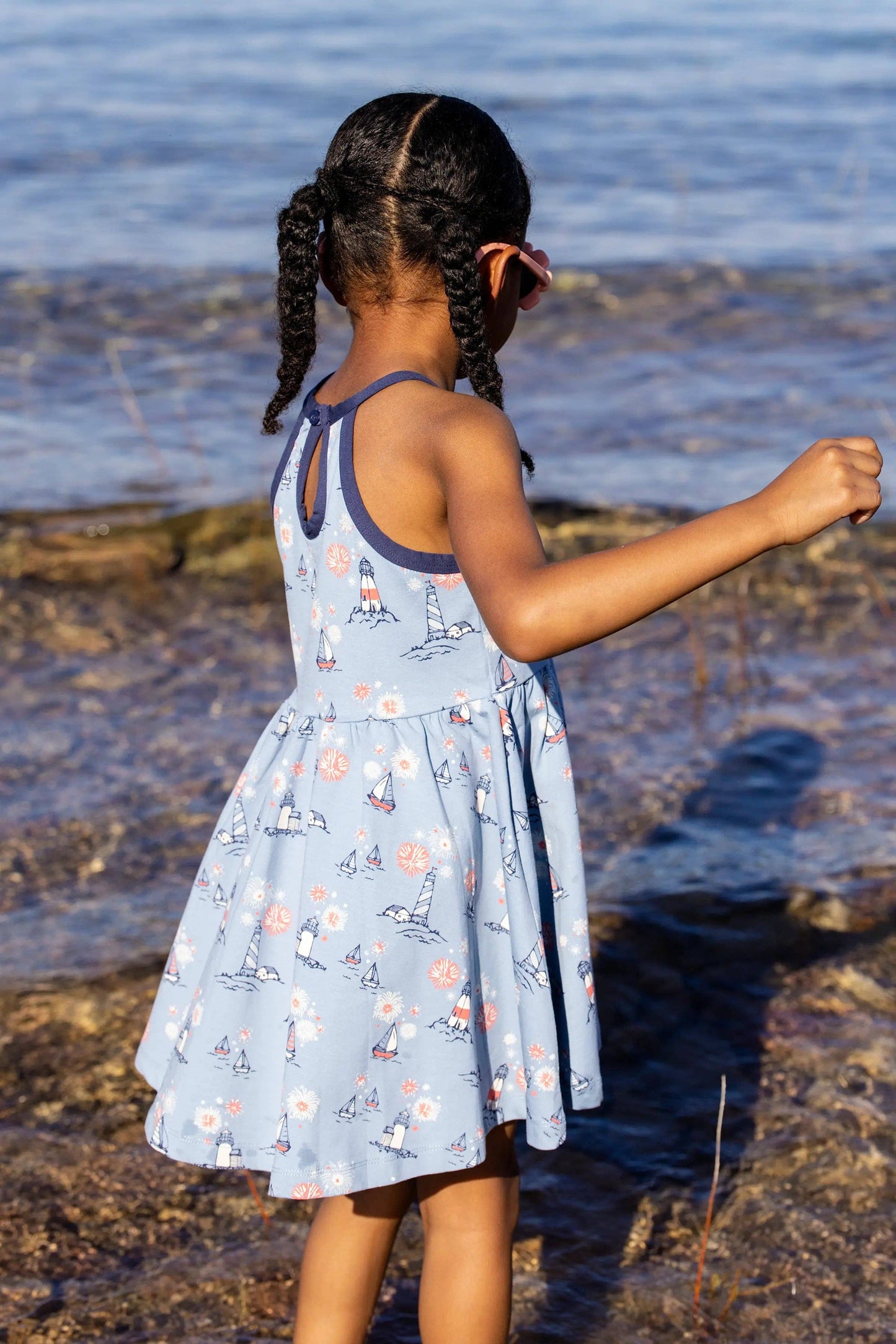 Seaside Sparklers Wave Dress