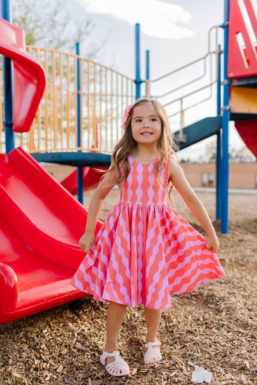 Pocket Twirl Tank Dress