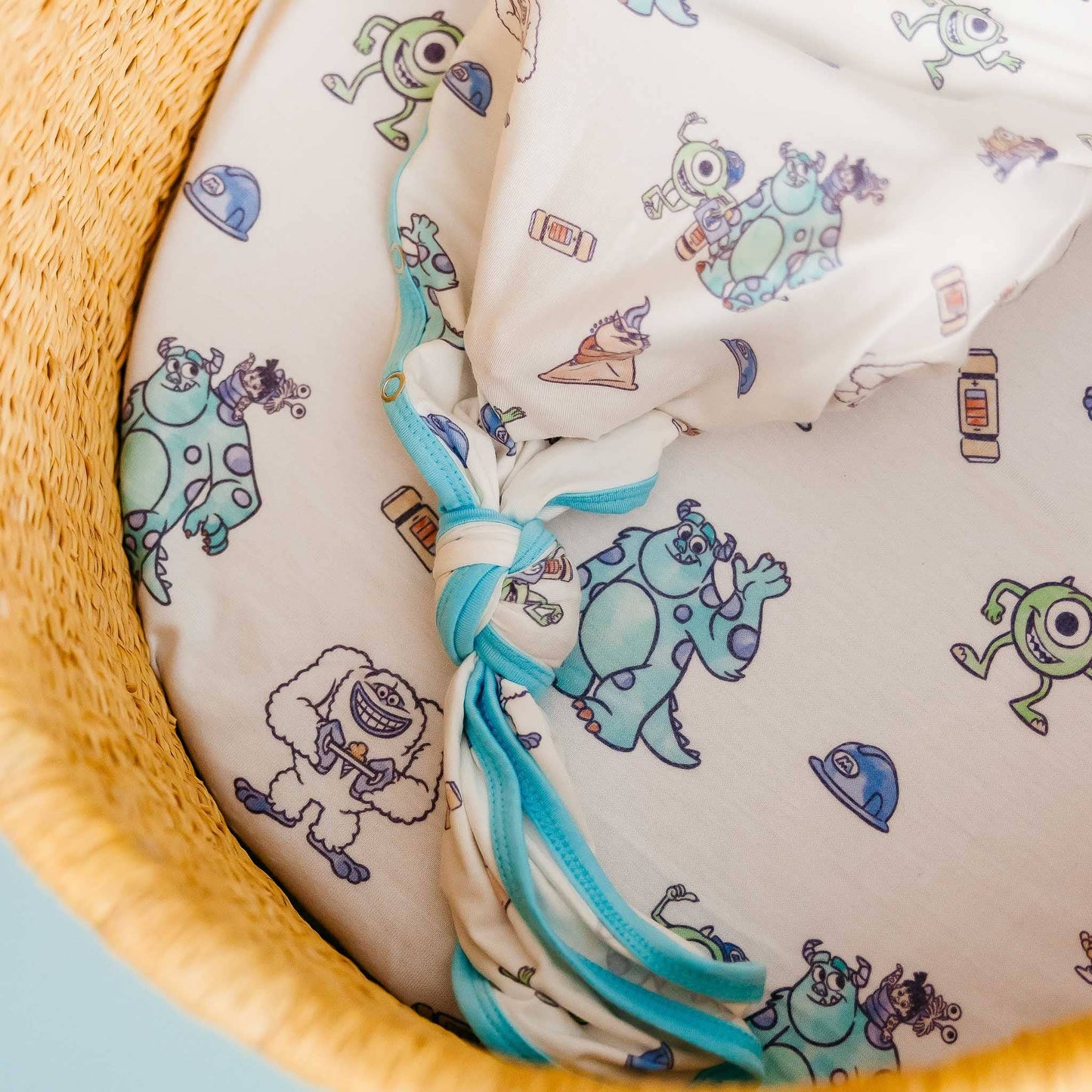 Monsters, Inc. Friends NB Knotted Gown