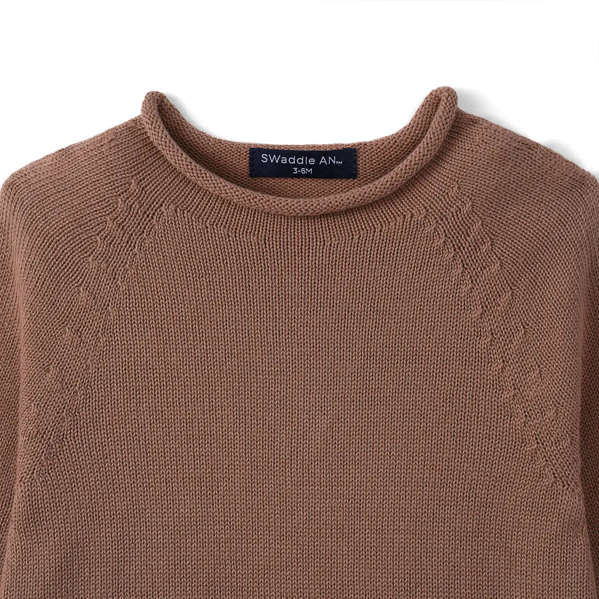 Cotton Rollneck Sweater In Various Colors