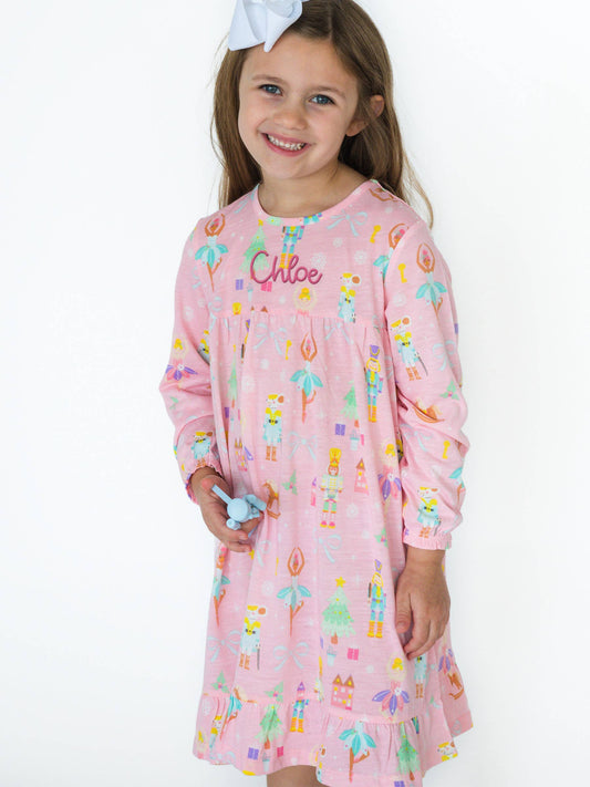 Sugarplum Dreams Ruffle Night Gown