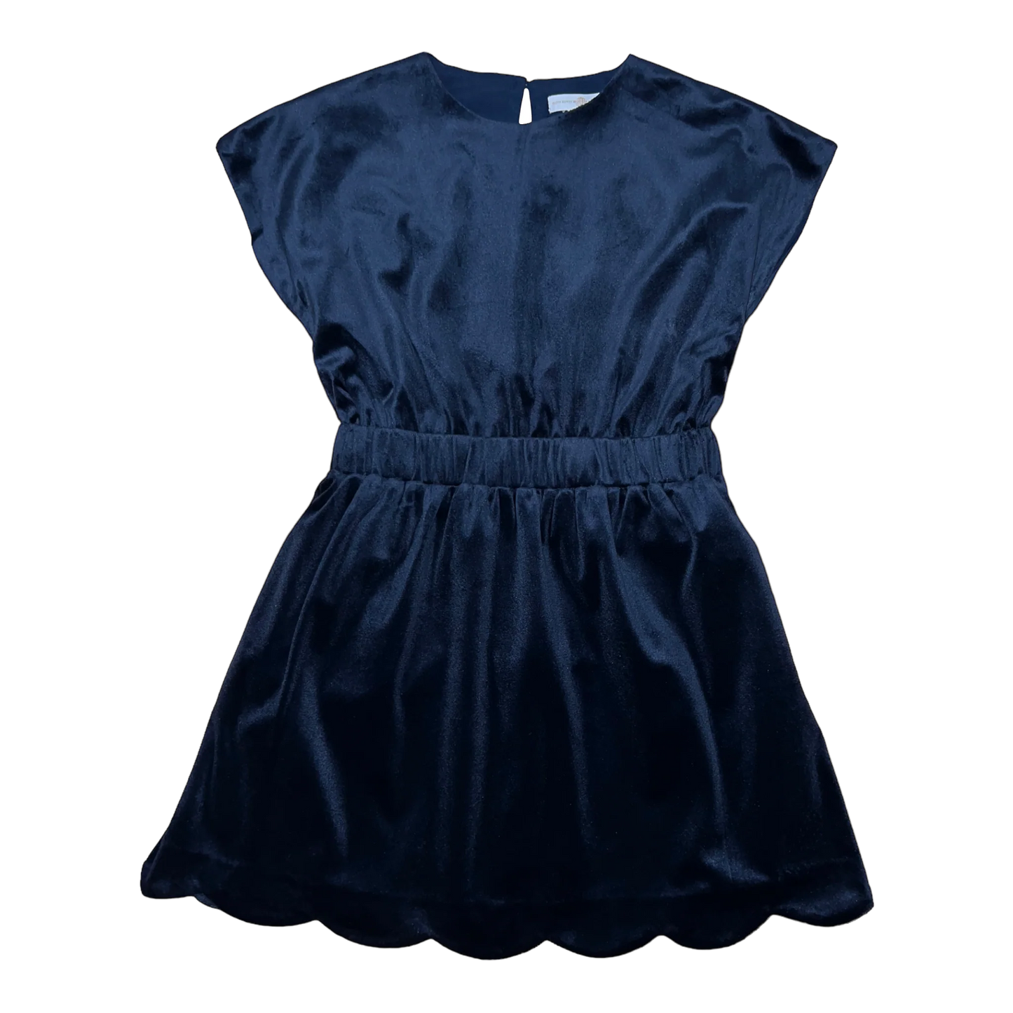 McKenna Blue Velvet Dress