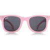 Pink Polarized Sunglasses With Gray Lenses