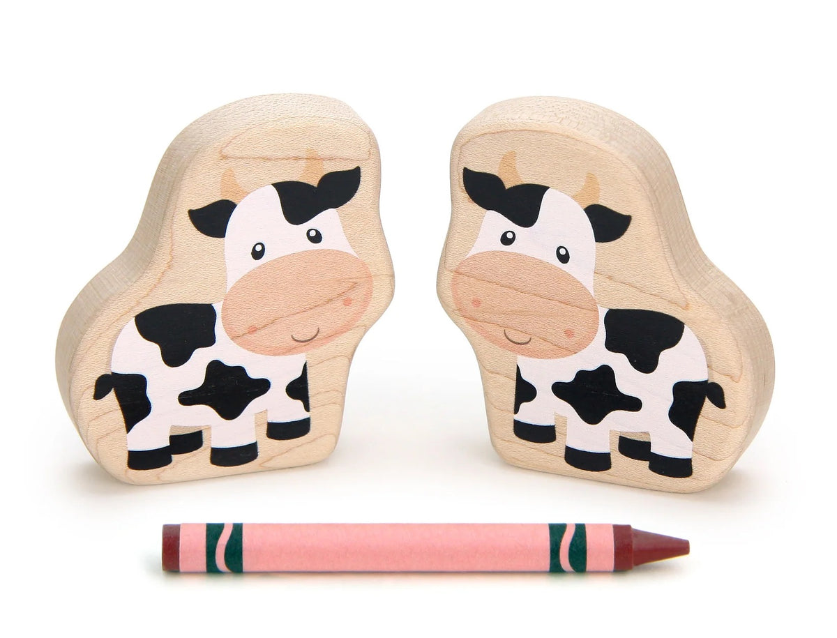 Black Spotted Cow - Double-Sided