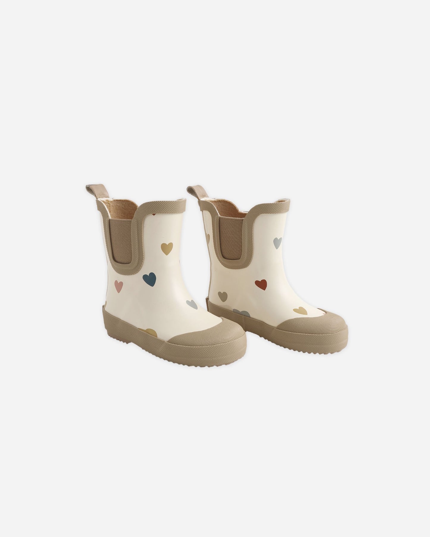 Confetti Hearts Rain Boots
