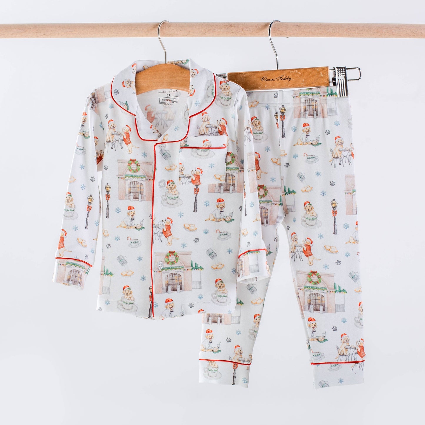 Beignet Holiday Cotton Pajama