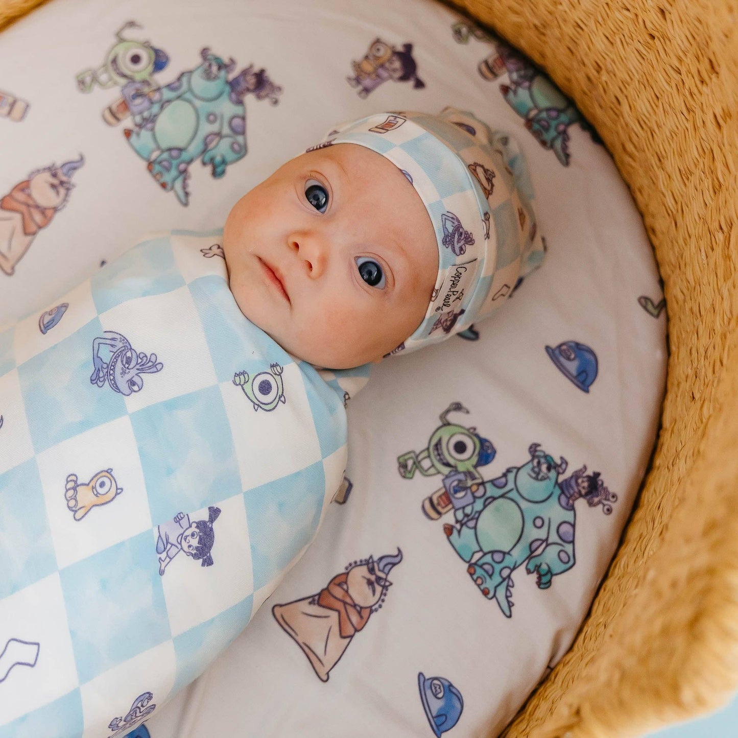 Monsters, Inc. Medley Knit Swaddle Blanket