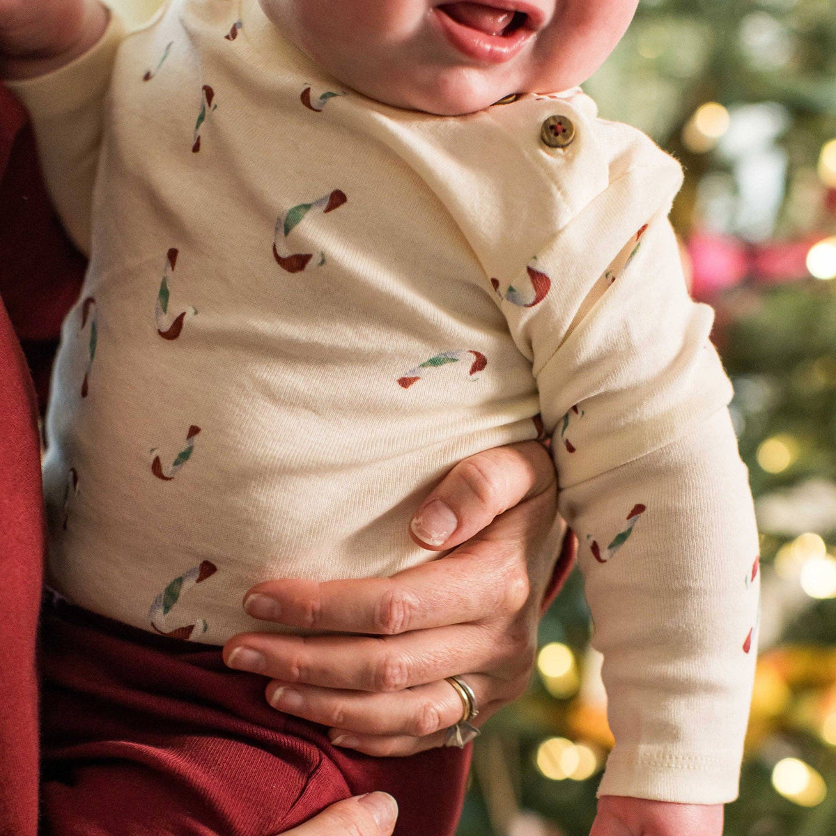 My First Christmas Bodysuits - 3 Pack