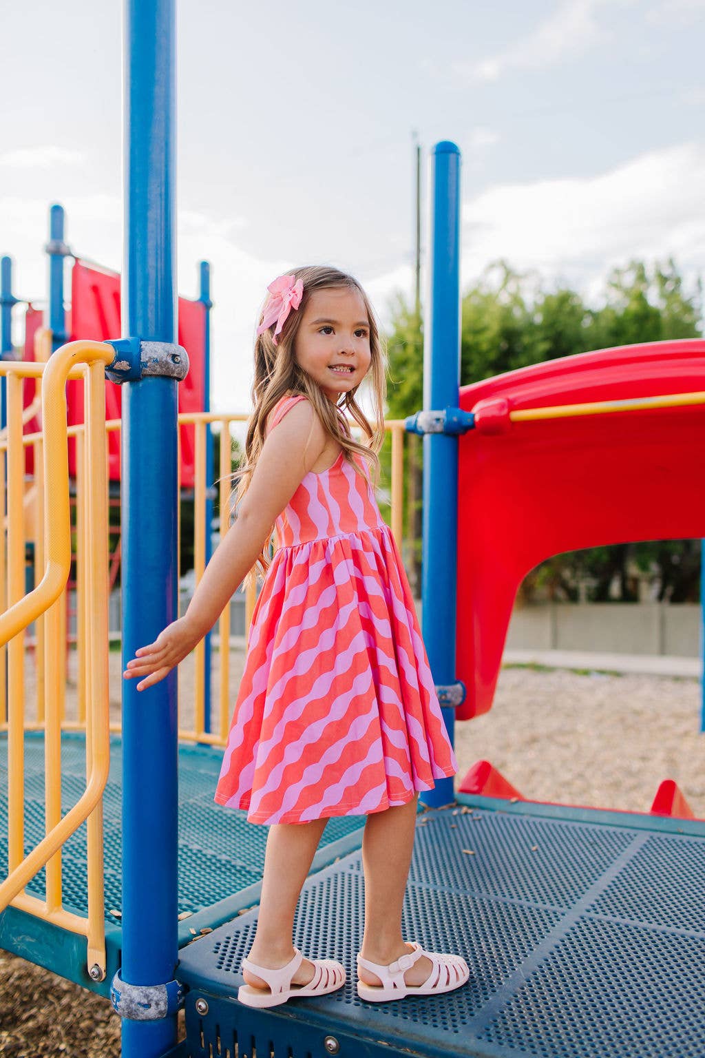 Pocket Twirl Tank Dress