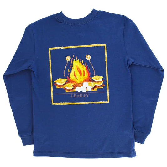 Blue Smores L/S Tee