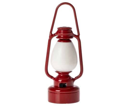 Red Vintage Mouse Lantern