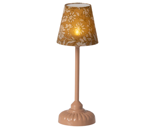 Vintage Floor Lamp, Powder