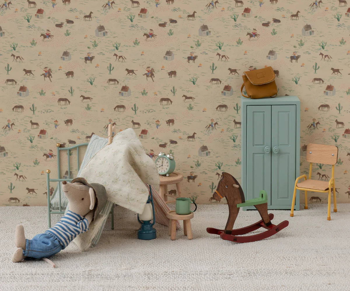 Brown Rocking Horse