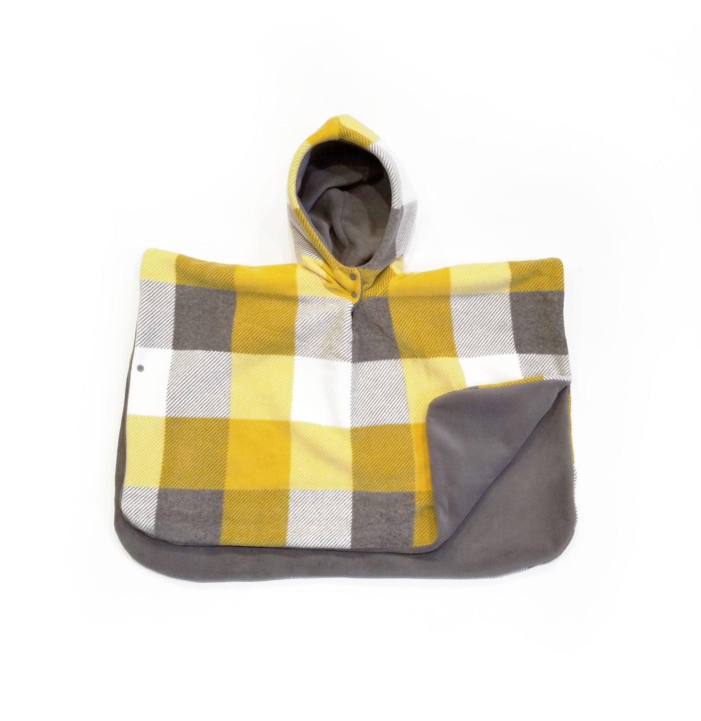 Buffalo Plaid Car Seat Poncho